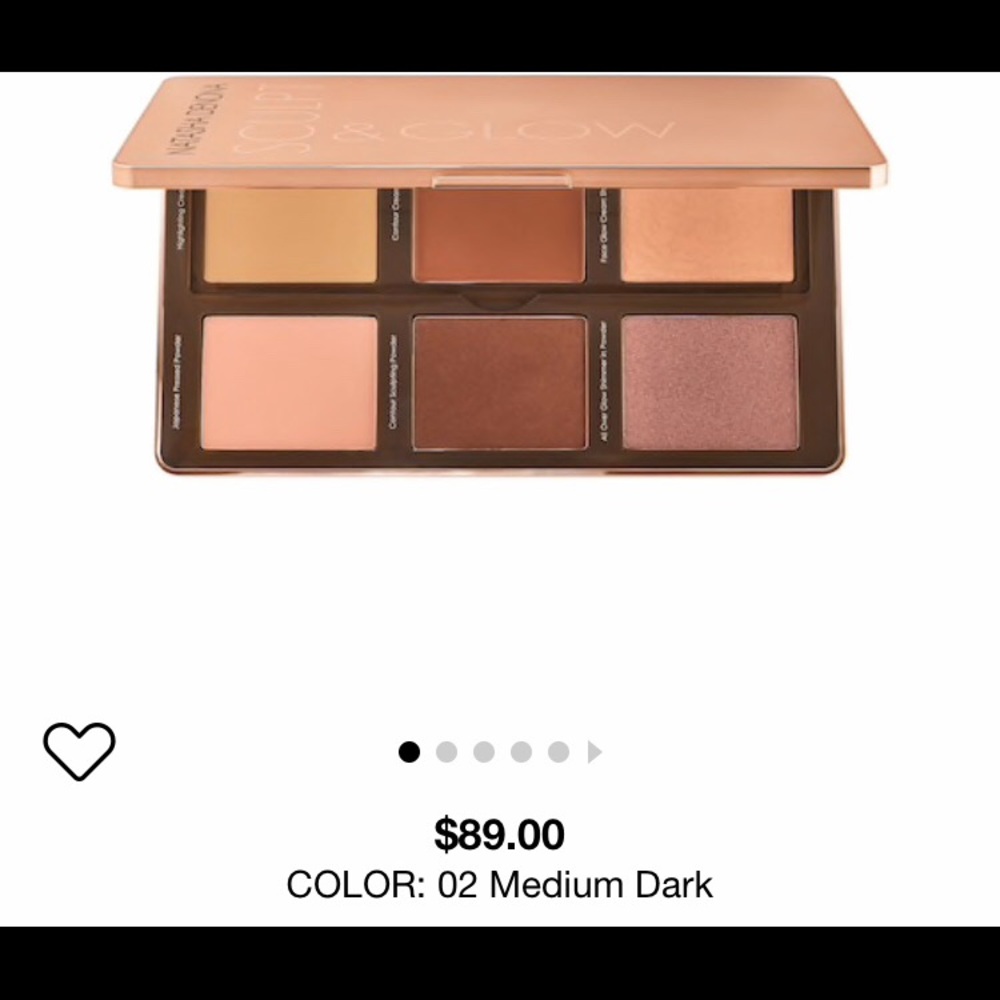 Natasha Denona sculpt and glow medium dark 1 left!